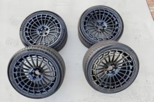 5X112 Roues 18 19 20 21 22 Pouces Jantes Alliage Noir Stagger Concave Roue De Voiture pour Mercedes benz Classe S S550 CL500 S450 GT53 GT63 - Product Image 4