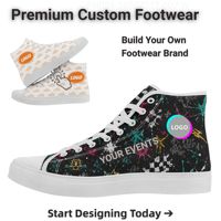 Chaussures de sport classiques en toile pour hommes, personnalisables par le fabricant, pour la marche décontractée et le skateboard, modèle montant