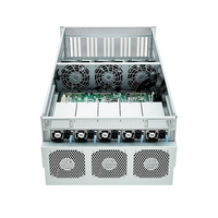 Livraison gratuite boîtier de serveur GPU en rack 6U en plastique de type ATX avec baies 6GPU6*4090 EATX4 châssis de serveur 6GPU6*4090 baies EATX4