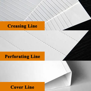 330B Machine perforante de rainage numérique de bureau d'alimentation-papier manuelle pour le pliage de papier et la perforation de billet - Product Image 6