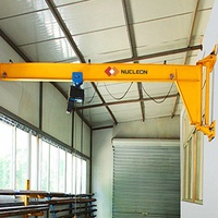 Grue à flèche murale légère haute sécurité pour la manutention des marchandises