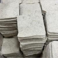 100% biodégradable hydroponique Microgreen tapis de culture de chanvre tissu non tissé Jute plante aquatique tapis de Fiber utilisation intérieure ou extérieure