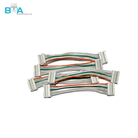 موصل JST صغير 8 سنون بخطوة 1.0 مم، أسلاك مطلية بالقصدير UL1571 28AWG بطول 48 مم و8 أسلاك للوحات الدوائر المطبوعة والإلكترونيات