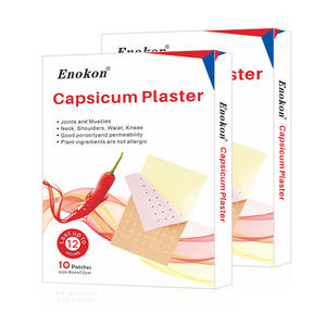 لصقة الفلفل الأحمر المسامية الساخنة من العلامة التجارية إينوكون طراز EK-002 لعلاج آلام أسفل الظهر والمفاصل بالطب الصيني - Product Image 6