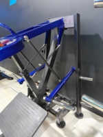 Máquina de Sentadillas Super Pendulum Comercial con Carga de Placas de Acero para Gimnasio, Equipo de Fitness con Características de Seguridad, Potente Máquina de Tracción