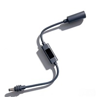 Kabel Ekstensi DC Male-to-Female Lintas Batas Arus Tinggi 5521 Konektor Female Tahan Air untuk Layar Display Router Power