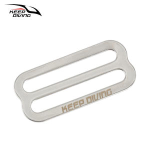 Hebilla de Posicionamiento de Ajuste de Correa Trasera en Forma de 8 de Acero Inoxidable 316 KEEP DIVING, Tecnología BCD, Accesorios de Buceo - Product Image 1