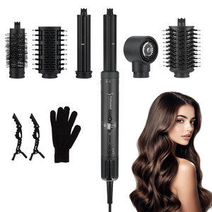 Salon professionnel Smart Interchangeable Automatique Haute Vitesse Circulation Chaud et Froid Sèche-Cheveux avec Souffleur et Brosses - Product Image 1