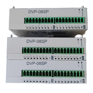 Delta SP DVP16SP11R คอนโทรลเลอร์ Pac แบบโปรแกรมได้16 I /o รีเลย์เอาต์พุต PLC CPU ใหม่ควบคุมอุตสาหกรรม HMI 220V อีเธอร์เน็ต - Product Image 2