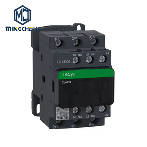 Contactor LC1D18M7C TeSys Deca con terminales de tornillo, serie TeSys D, contactor tripolar de 18A y 220V LC1D18M7C - Product Image 1