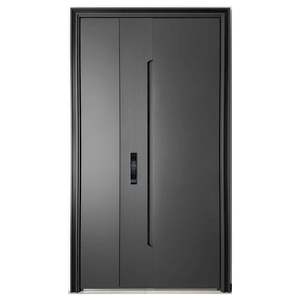 ประตูอลูมิเนียมเกรดโรงพยาบาล ประตูอลูมิเนียมนิรภัยสุขอนามัย ทำความสะอาดง่าย ประตูอลูมิเนียมป้องกันขโมย สำหรับคลินิก - Product Image 4