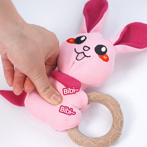 Manufacturer Wholesale <strong>Rabbit</strong> Fox Elephant Lion Squeaky TPR Chew <strong>Pet</strong> <strong>Toys</strong> - Product Image 6