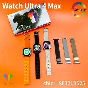 DF WATCH ULTRA <strong>4</strong> MAX Upgraded New AI Smart Watch <strong>NFC</strong> AMOLED COMPASS Fashion Bracelets Multi <strong>Function</strong> - Product Image 3