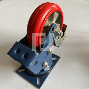 4 Zoll 6 Zoll 8 Zoll Stoßdämpfer Industrielle Hoch leistungs tor feder belastete Rollen räder - Product Image 1