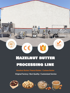 Macchina per la Produzione di Burro di Arachidi su Piccola Scala, Linea di Produzione di Pasta di Arachidi e Nocciole a Prezzo di Fabbrica - Product Image 2