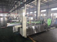 Bavoir dentaire jetable serviette papier pliant faisant la découpeuse bavoirs dentaires non tissés de la machine