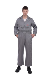 Combinaison ignifuge en coton/nylon, certifiée <span class=keywords><strong>ARC2</strong></span>, coutures soudées, couleur personnalisée, pour vêtements de sécurité industrielle et minière (vente en gros) - Product Image 1