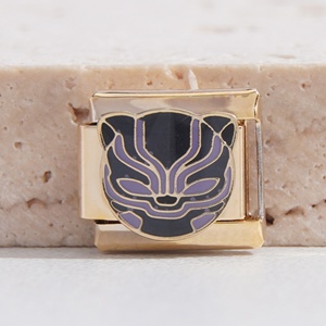 Abalorios al por mayor a granel de acero inoxidable que no se deslustran, chapados en plata de 18k, con personajes de dibujos animados, para pulseras de dijes italianos - Product Image 4