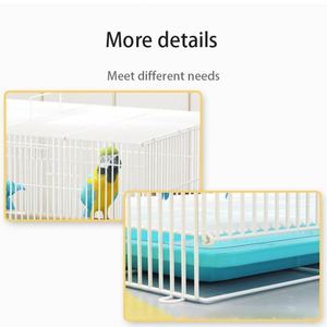 Agence de <span class=keywords><strong>recrutement</strong></span> en gros usine cage à oiseaux à vendre grand perroquet blanc cage en fil métallique cage à oiseaux de caille - Product Image 4