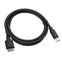 Kabel Data USB 3.0 Tipe C Male ke Micro B Male Kecepatan Tinggi untuk Ponsel dan Hard Drive Eksternal