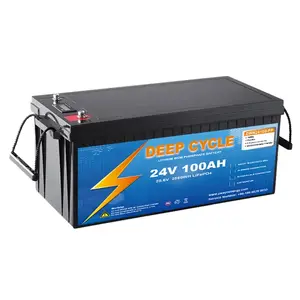 Baterai surya kantong rumah baterai Lithium Ion Lifepo4 100AH 200AH 300ah Lifepo4 sel baterai 3.2V 12V 24V