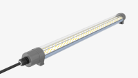 Lampes de grange LED T16 dimmables 80W avec contrôle intelligent RS485 pour l'éclairage des étables laitières, garantie 5 ans, indice de protection IP67, anti-impact