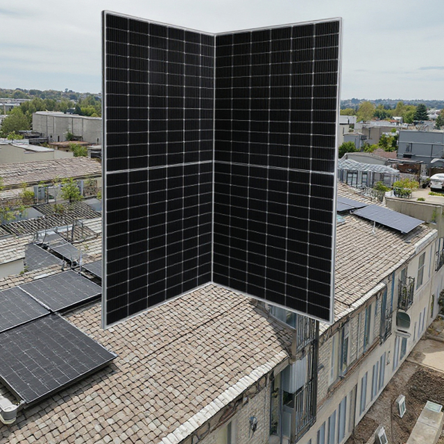 550W Perc for HJT Tech Bifacial 22.9% Efficiency Solar Panels for House Roof
