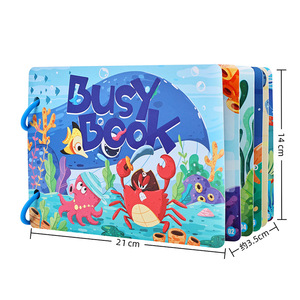 Libro silencioso de iluminación intelectual certificado CE + CPC + RSL + EN71 para educación temprana con paquete de materiales - Product Image 3