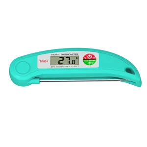 Elektronische Voedsel Thermometer Digitale Opvouwbare Koken Voedsel Instant Read Thermometer