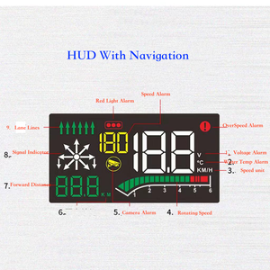 Land cruiser için MRD HUD Head UP <span class=keywords><strong>Display</strong></span> sistemi projektör cam sürüş ekran tam fonksiyon için özel araç kullanımı modülü - Product Image 3