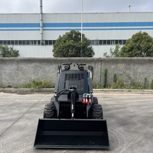 Free Shipping CE EPA Compliant Mini Skid Steerloader Gasoline Mini <b>Small</b> <b>Wheel</b> Loader for Sale Featuring Engine Motor - Product Image 5