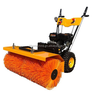 Machine à brosser le gazon, balayeuse à pousser à la main pour jardin, petite brosse à gazon, balayeuse pour gazon artificiel, souffleuse à neige d'hiver - Product Image 1