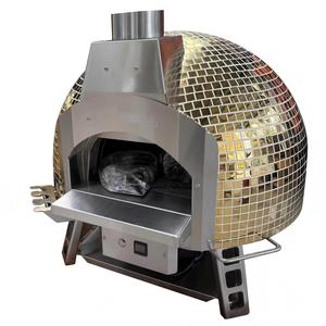 Four à pizza au bois et machine à pizza à économie d'énergie, technologie de chauffage rapide, pour les événements de cuisine en plein air. - Product Image 6
