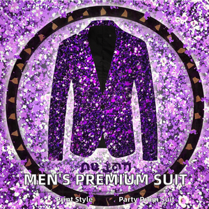 Traje de esmoquin premium para hombre con blazer de poliéster/algodón con cierre de botones para fiestas formales y bailes de graduación - Product Image 2