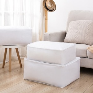 Bolsa organizadora de ropa, bolsa de almacenamiento rectangular de gran capacidad, resistente al agua y a la humedad, para uso en el dormitorio - Product Image 3