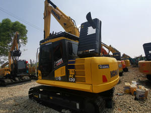 Excavadoras medianas de orugas hidráulicas usadas Komatsu Pc 130 de alta calidad 13ton Pc130 160 excavadora de segunda mano en Venta barata - Product Image 2