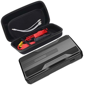 เครื่องจั๊มพ์สตาร์ทรถยนต์แบบพกพา 12V มัลติฟังก์ชั่น พร้อมแบตเตอรี่สำรองฉุกเฉิน ช่องเสียบ USB - Product Image 1
