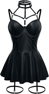 Ensemble de lingerie <span class=keywords><strong>mini</strong></span> sexy 3 pièces Foxiny pour femme avec soutien-gorge à armatures respirant à fines bretelles, <span class=keywords><strong>porte</strong></span>-jarretelles, coussinets amovibles et string, lavage à la main - Product Image 6