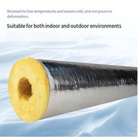 Tube d'isolation en mousse pour tuyaux, matériau d'isolation résistant au feu et aux hautes températures pour tuyaux de vapeur