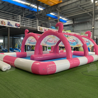 Équipement de parc aquatique gonflable personnalisé en PVC avec service OEM ODM pour les complexes hôteliers et les entreprises de location