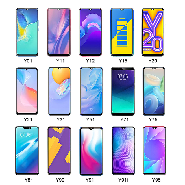 For vivo X70 X80 Pro Plus Lcd for vivo V23 V23e V21 V21e V20 Display for vivo Y91 Y51 Y33s Y21 Y20 Y15s Y12s Y11 S1 Touch Screen