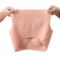 Prothèse Mammaire en Silicone Réaliste Fausses Seins Personnalisation Rapide Couleurs de Peau Ensemble d'une Pièce Travesti
