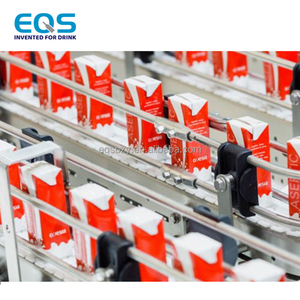 Tự động sữa chua Sữa nước ép trái cây nước giải khát đóng gói thiết bị đóng gói vô trùng đầu hồi Top carton Máy chiết rót - Product Image 1