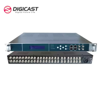 DMB-90E, Sistema de TV por Cable Digital, 24 Sintonizadores FTA, Gateway de Satélite DVB-S2 a IP HTTP HLS UDP RTP