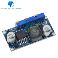 LM2596 DC-DC Step Down CC CV Modul Catu Daya Driver LED Pengisi Daya Baterai Adjustable LM2596S Tegangan Arus Konstan Baik