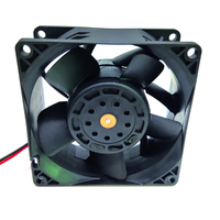 Ventilateur axial sans balais haute vitesse 8038 8CM DC 80x80x38mm 12V 24V 48V pour équipement de télécommunications
