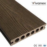 Tarima de WPC Vivanex Moderna, Ecológica, Impermeable y Antideslizante para Uso en Exteriores, en Balcones, Patios y Terrazas