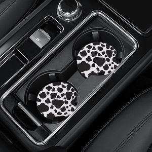 Custom Printed Neoprene Car Coaster Promotional Business Gift with Personalised Logo