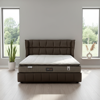 Matelas fin double longue durée de qualité professionnelle Matelas king size pour dormeurs arrière Matelas ignifuge