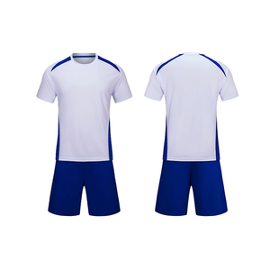 Wholesale Custom Soccer Wear Set Uniforms New Design Men Football Jersey Cheap Quick Dry Polyester Soccer Jerseys Set - Product Image 2